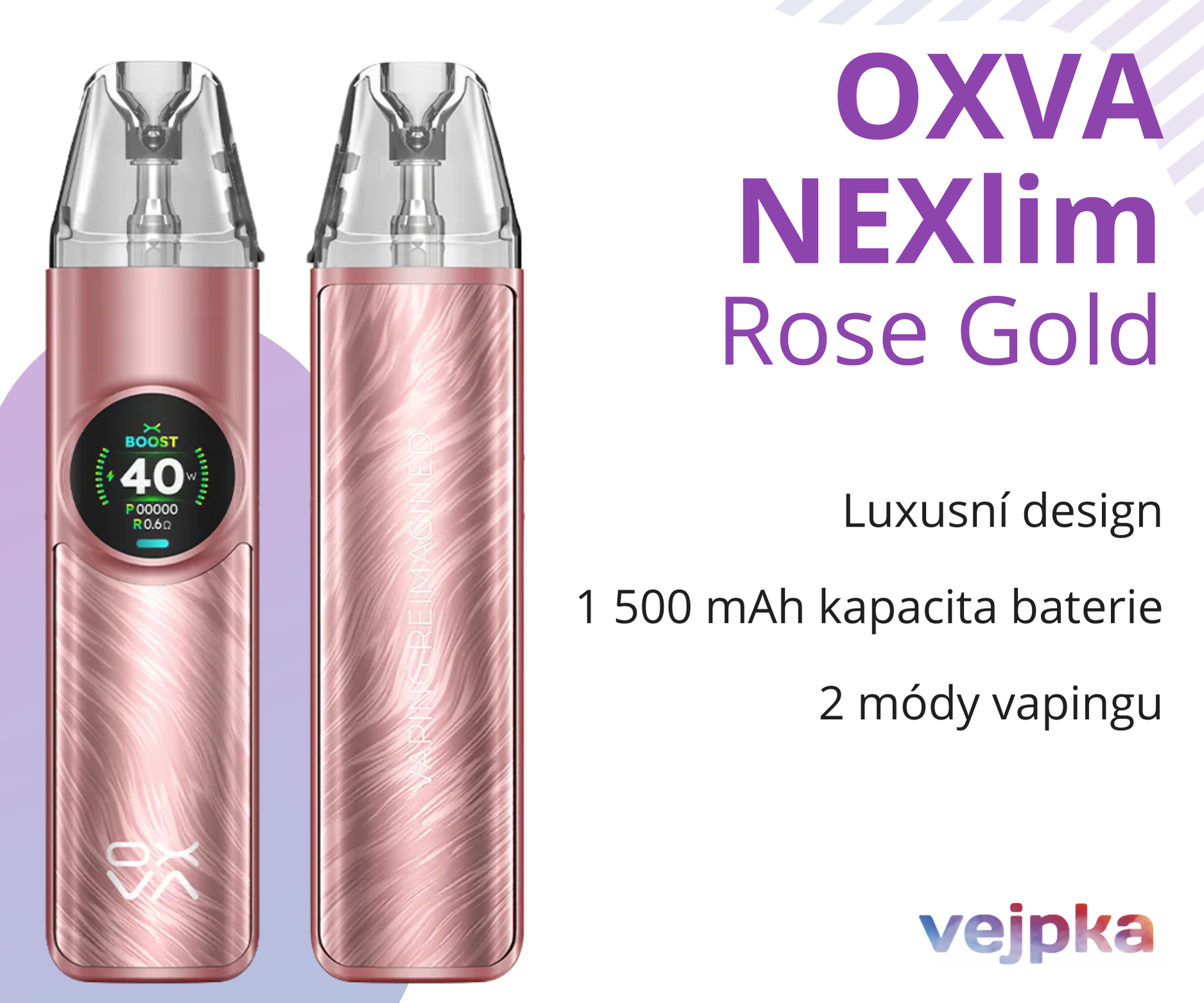 OXVA NEXlim Coral Orange (5)